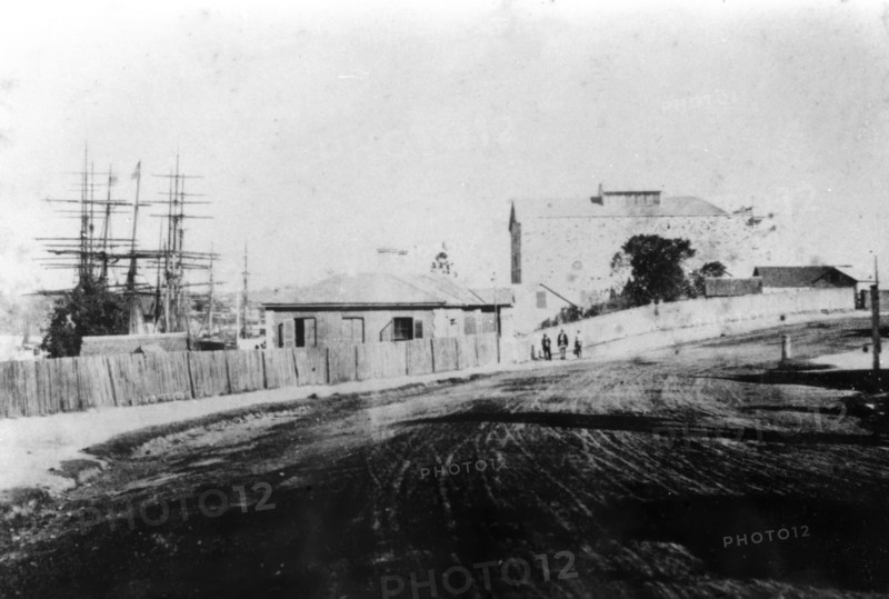 First Customs House on the Brisbane River, c1873. Creator: Unknown.