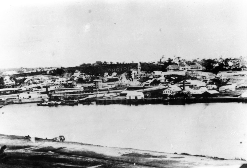 South Brisbane, 1871. Creator: Unknown.