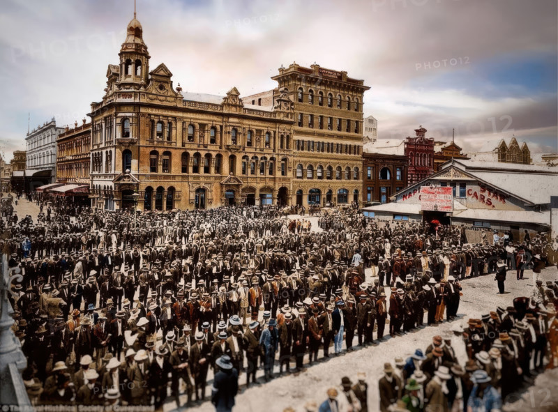 General Strike, 1912. Creator: Unknown.