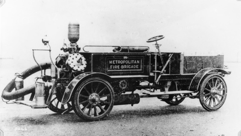 Merryweather chemical fire engine, c1905. Creator: Unknown.