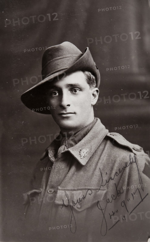 Postcard to Mrs Nugent, Barney's mother, from 'Jack, 4 September 1917. Creator: Murphy.