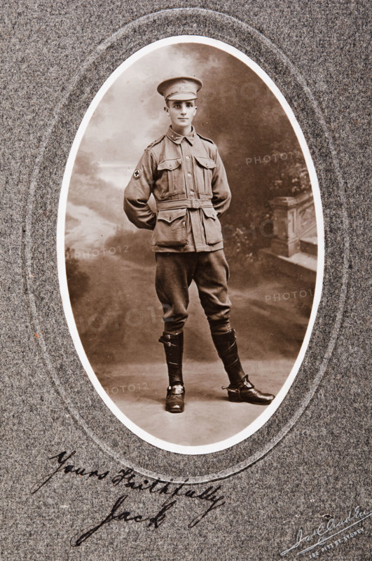 Jack', friend of Bernard Laurence 'Barney' Nugent, c1917. Creator: Murphy.