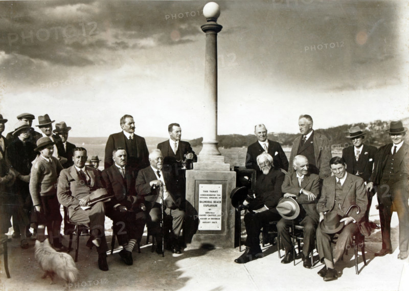 Official opening of Balmoral Beach Esplanade, 1927. Creator: Unknown.