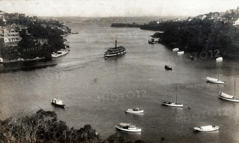 Mosman Bay, c1900, looking south. Creator: Unknown.