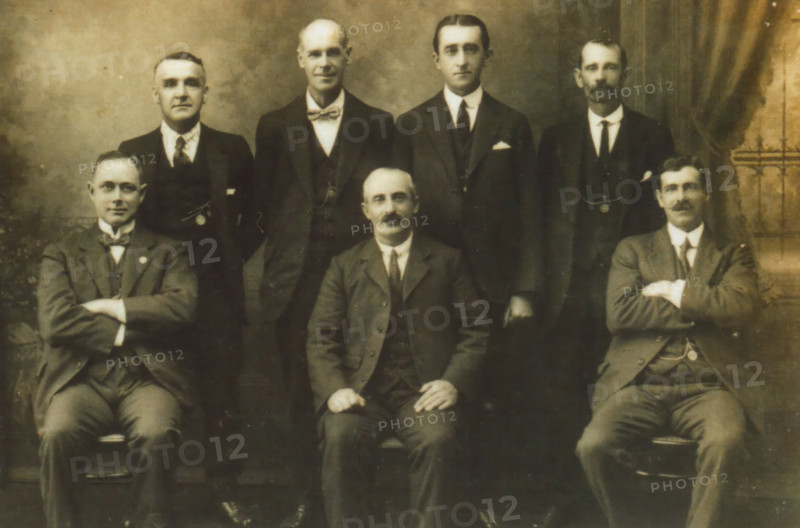 Executive Committee of the Metropolitan Miniature Rifle Clubs Union. Creator: Unknown.