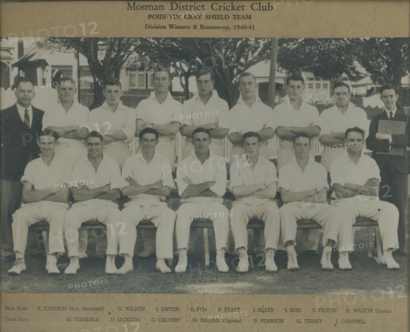 Mosman District Cricket Club. Creator: Unknown.