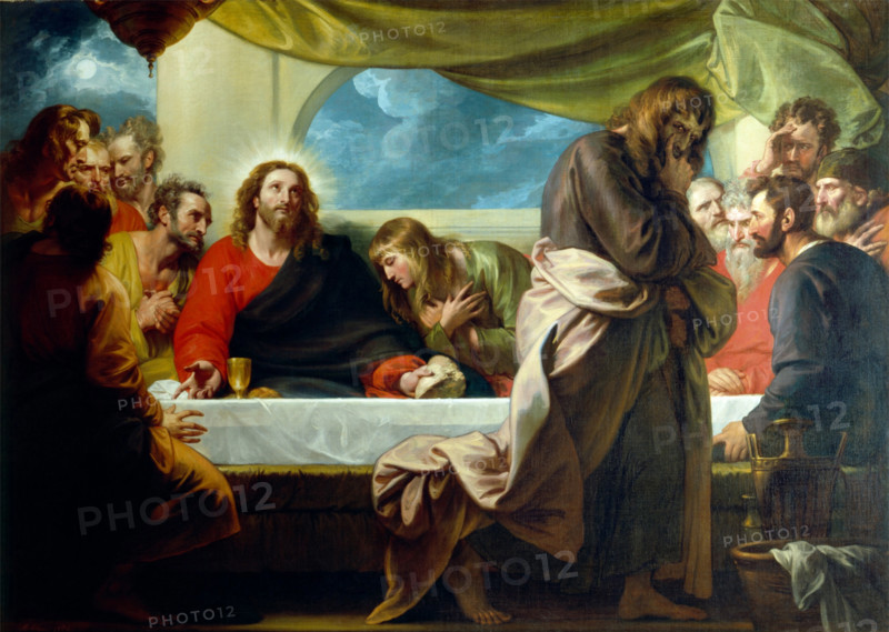 The Last Supper, 1786. Creator: Benjamin West.
