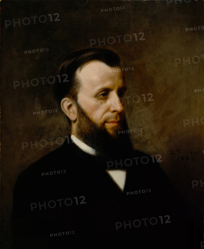 Portrait of William H. Brearley, 1884. Creator: Lewis Thomas Ives.