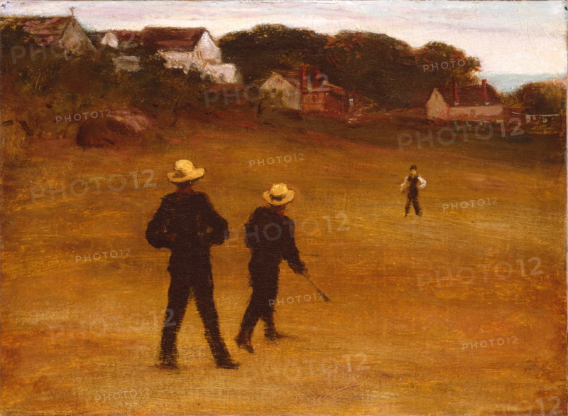 The Ball Players, c1877. Creator: William Morris Hunt.