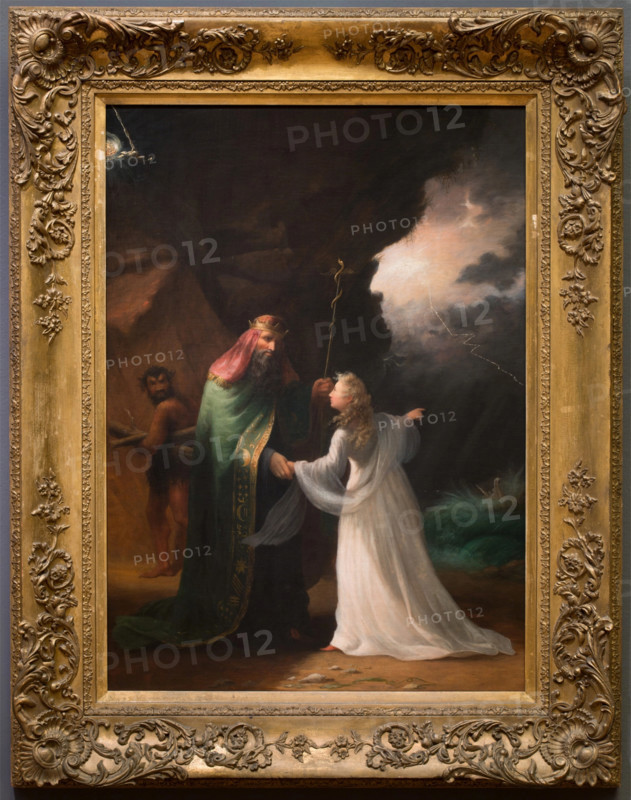 Scene from the Tempest, c1850. Creator: William Rimmer.