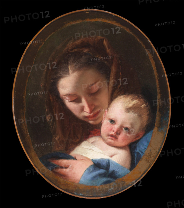 Madonna and Child, between 1730 and 1745. Creator: Giovanni Battista Tiepolo.