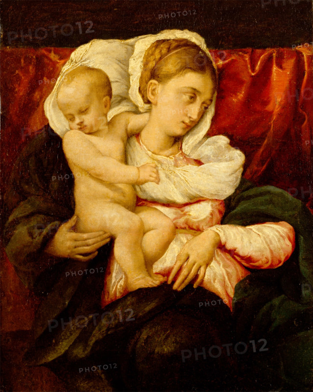 Madonna and Child, between 1540 and 1545. Creator: Jacopo Bassano il vecchio.