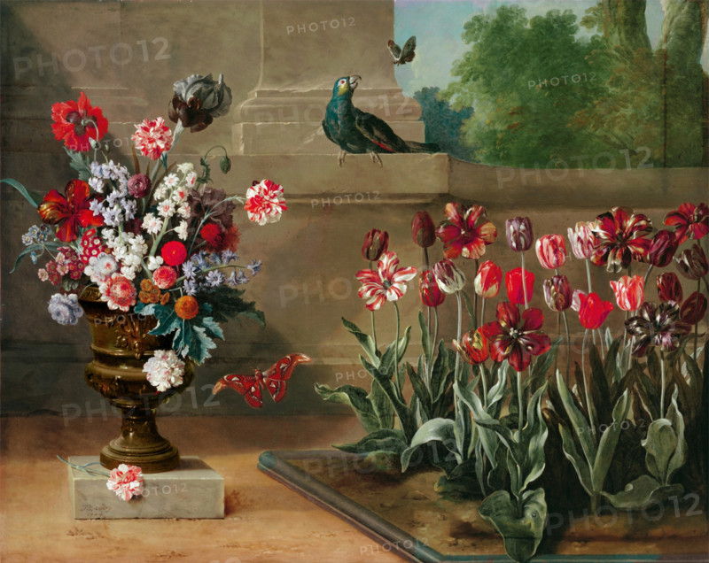Corner of Monsieur de la Bruyere's Garden, 1744. Creator: Jean-Baptiste Oudry.