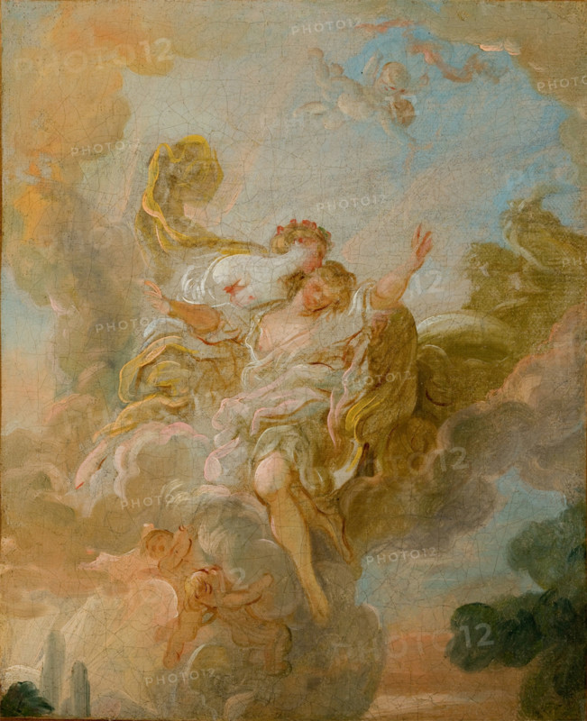 Allegorical Figures, c1770. Creator: Jean Simon Berthelemy.