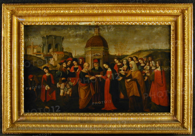 The Marriage of the Virgin, early 16th century. Creator: Monaldo Trofi.