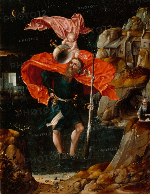 The Legend of St. Christopher, 16th century. Creator: Unknown.