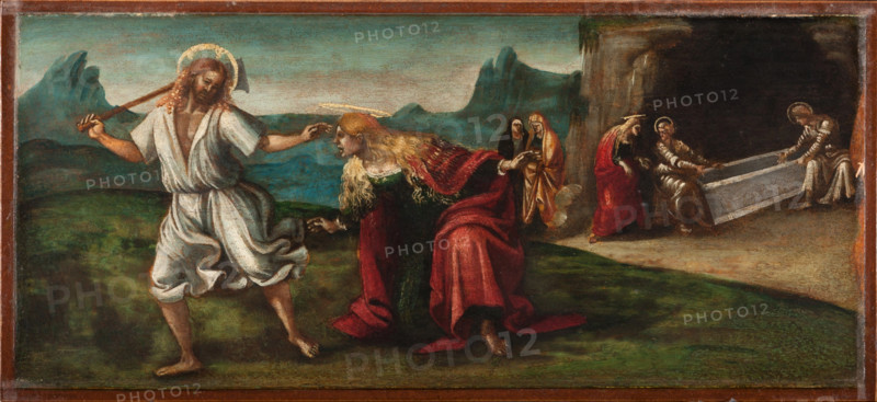 The Resurrected Christ Appearing to St. Magdalene, c1514. Creator: Luca Signorelli.