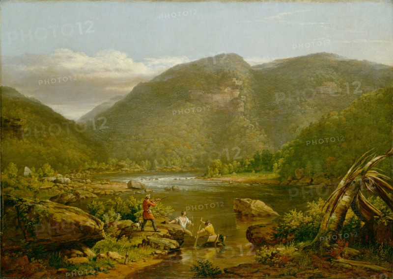 Crow's Nest, 1848. Creator: Worthington Whittredge.