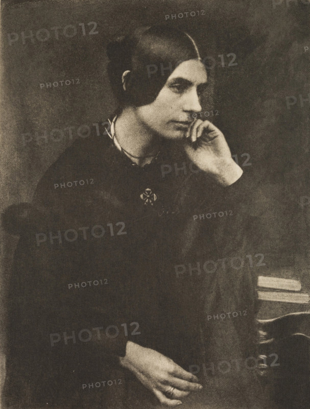 Lady in Black,  between 1843 and 1847; from Camera Work, January 1912, . Creator: Unknown.