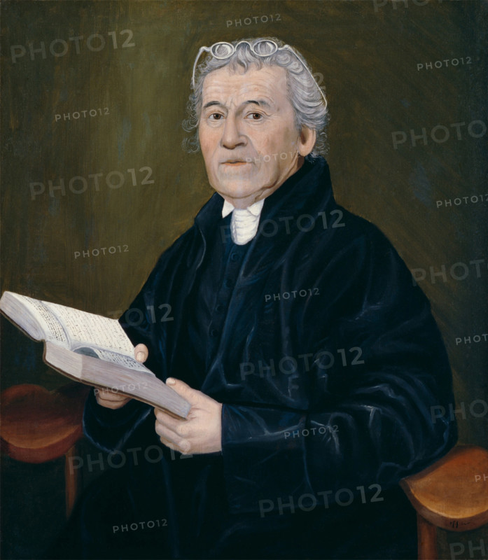Reverend Ammi Ruhamah Robbins, 1812. Creator: Reuben Moulthrop.