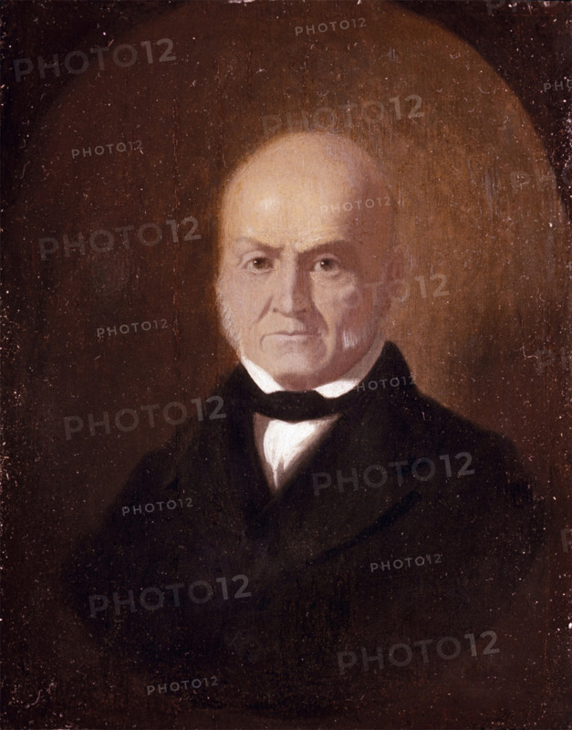 John Quincy Adams, 1850. Creator: George Caleb Bingham.