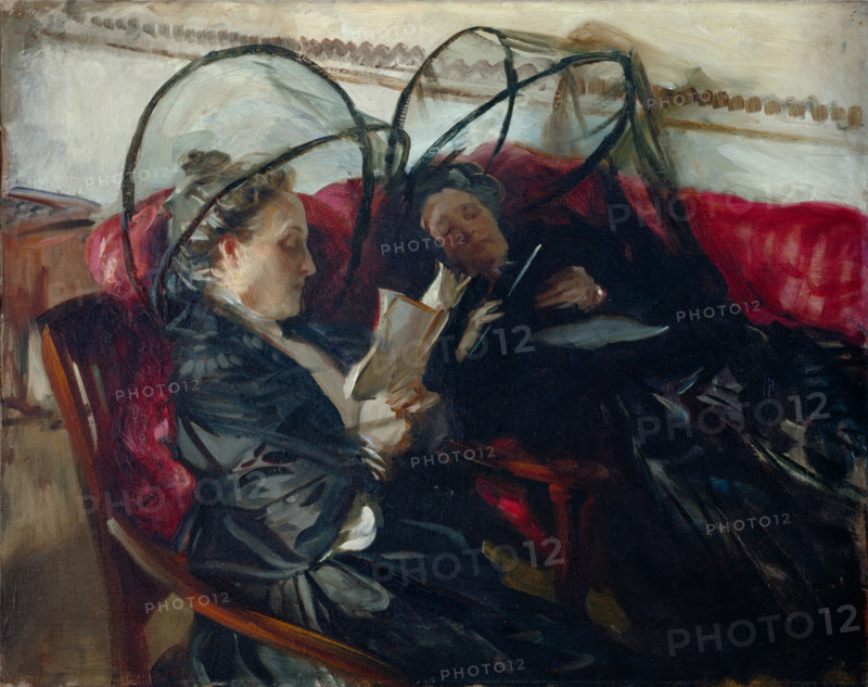 Mosquito Nets, 1908. Creator: John Singer Sargent.
