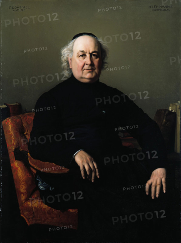 Jean Louis Gabriel, Rector of Saint Merri, 1861. Creator: Henri Lehmann.