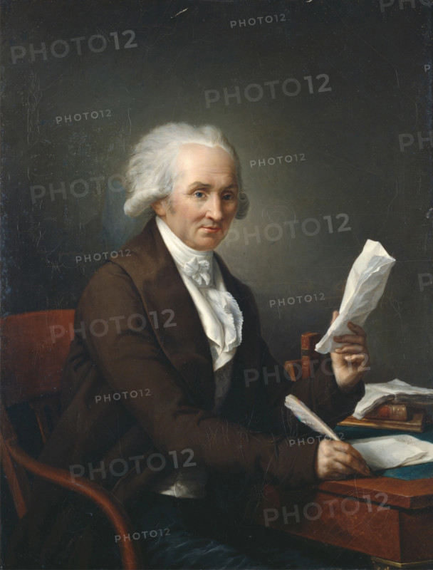 Gentleman in his Study, late 18th or early 19th century. Creator: Francois-Andre Vincent.
