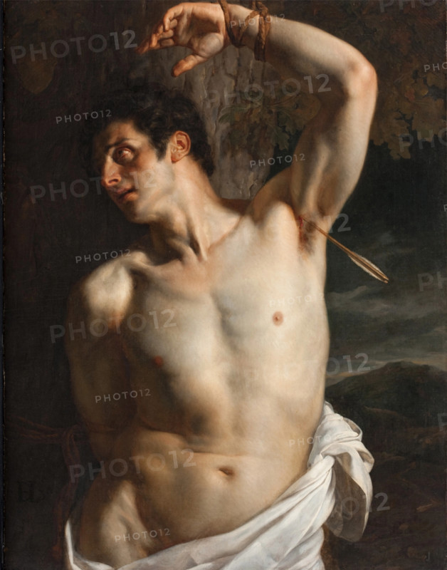 Saint Sebastian, c1820-1850s. Creator: Paul Delaroche.