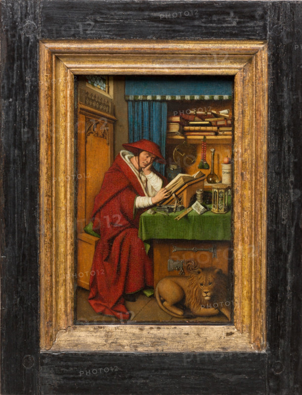 Saint Jerome in His Study, c1435. Creator: Jan van Eyck.