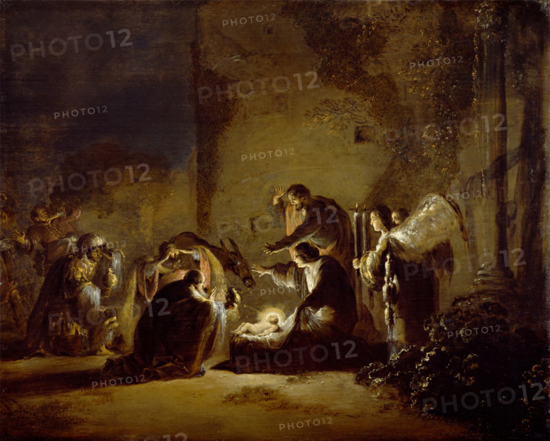 The Adoration of the Magi, between 1630 and 1635. Creator: Leonard Bramer.