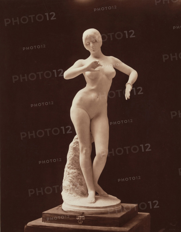 Dancer by Jean-Alexandre-Joseph Falguiere, between 1867 and 1870. Creators: Adolphe Braun, Jean Alexandre Joseph Falguiere.