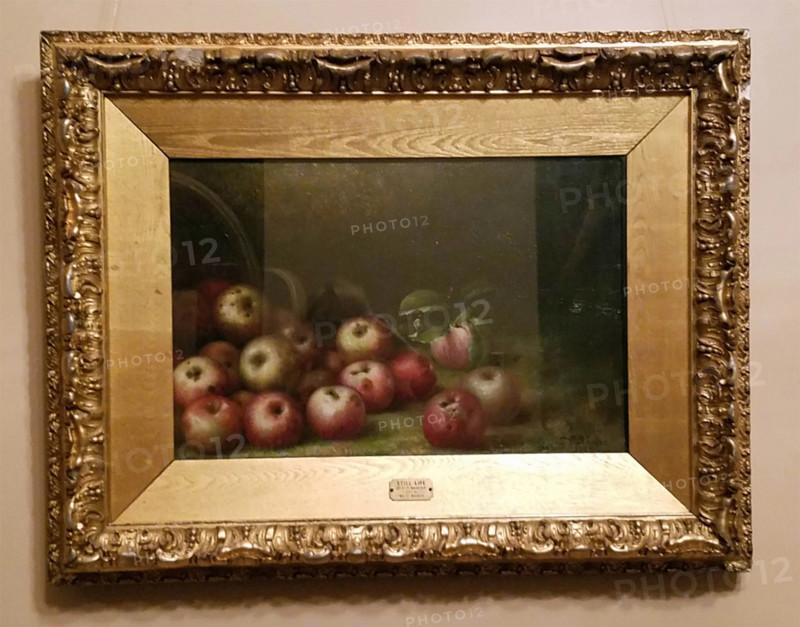 Still Life with Apples, 1897. Creator: Simon P Shafer.
