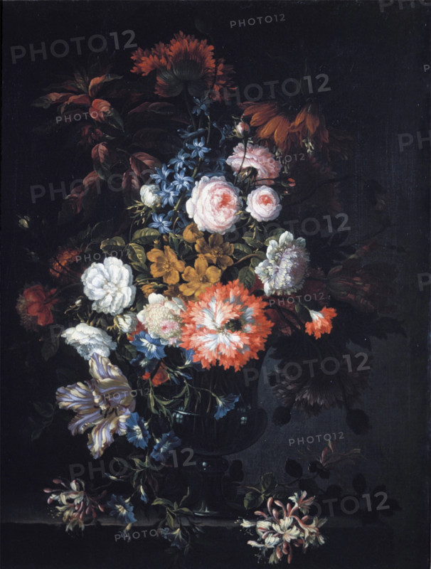 Still Life with Flowers,  c1660-1690. Creator: Jean-Baptisite Monnoyer.