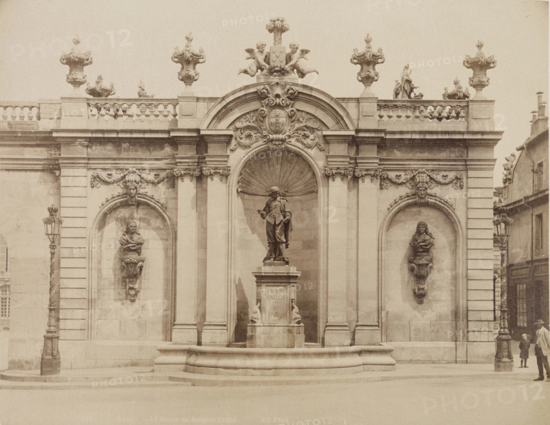 Nancy. La Statue de Jacques Callot, c1877. Creator: Unknown.