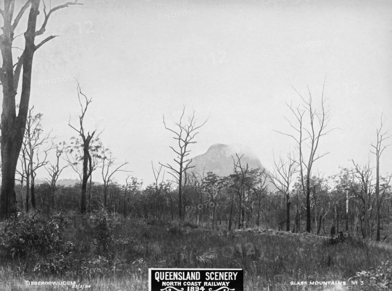 Glasshouse Mountains, Tibberoowuccum, 1894. Creator: Unknown.