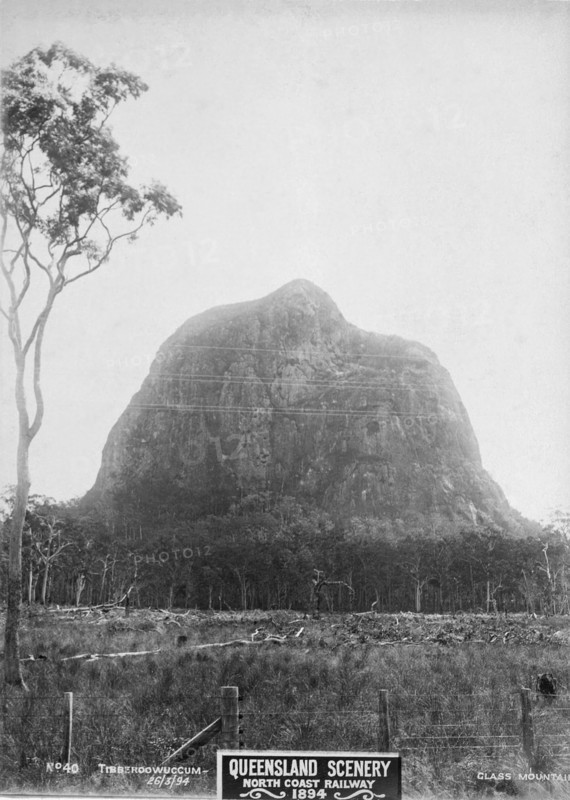 Glasshouse Mountains, Tibberoowuccum, 1894. Creator: Unknown.