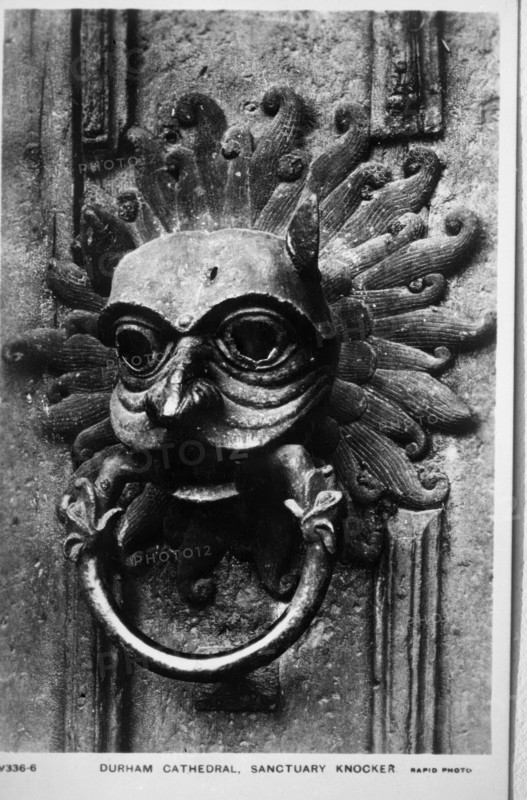 Durham Cathedral, Sanctuary Knocker. Creator: Unknown.