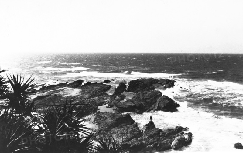 Snapper Rocks, Coolongatta, Gold Coast, 1925. Creator: Jack Bain.
