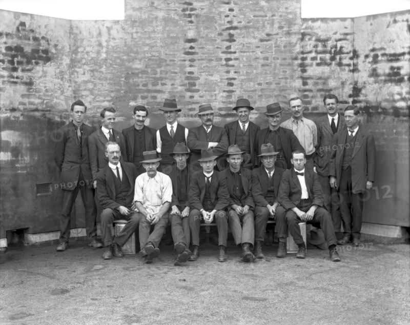 City Electric Light Employees, 1906. Creator: Robert Augustus Henry L'Estrange.
