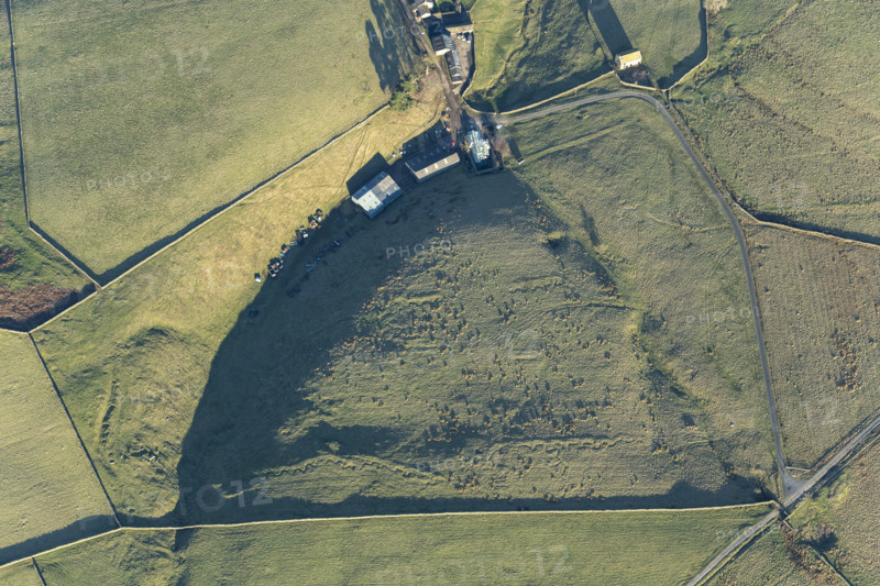 World War I practice trenches at Breary Banks, North Yorkshire, 2025. Creator: Robyn Andrews.