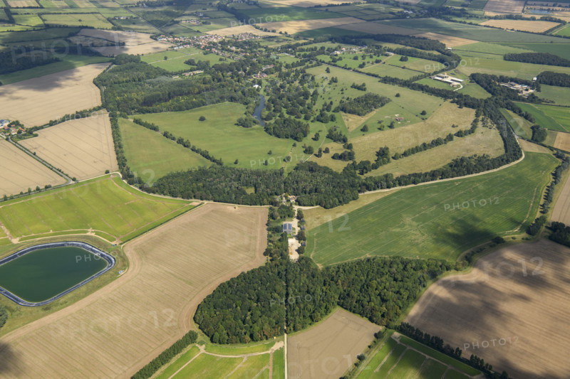 Chippenham Hall landscape park, Cambridgeshire, 2023. Creator: Damian Grady.