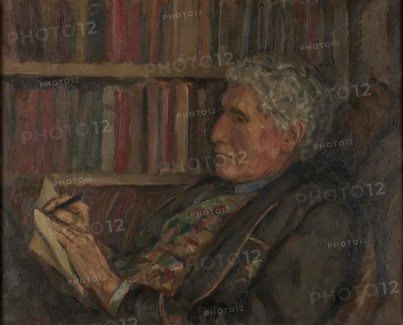 John Cowper Powys, 1944. Creator: Gertrude Powys.