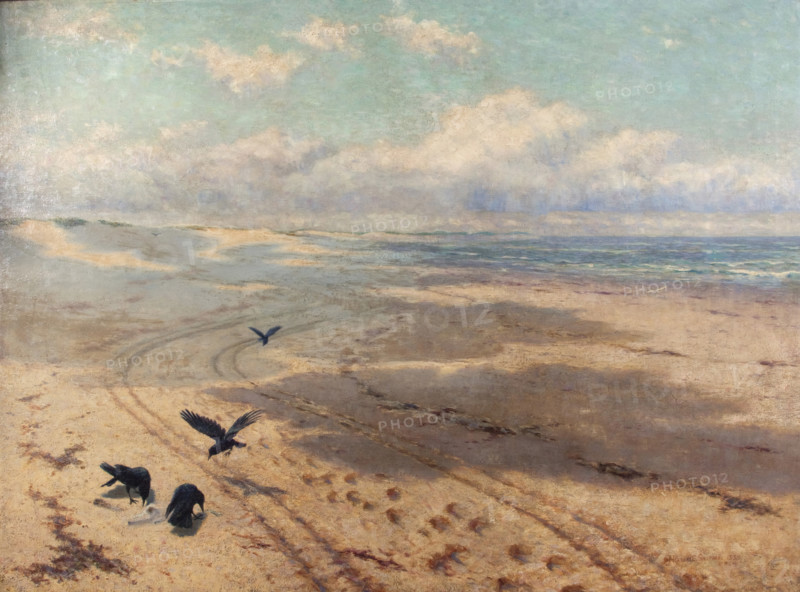 Newton Sands, 1889. Creator: Herbert Charles Sheppard.