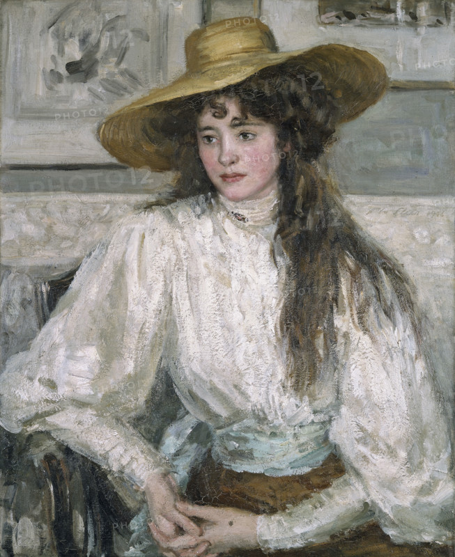 The schoolgirl, 1906. Creator: Philip Wilson Steer.