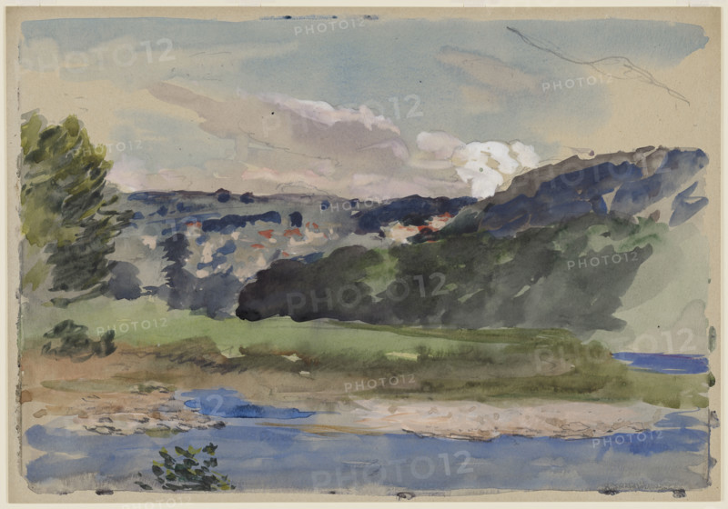 Chepstow, late 19th century. Creator: Philip Wilson Steer.