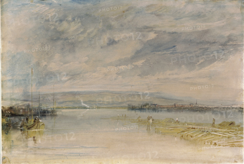 The Bishop's Palace, Biebrich, 1817. Creator: JMW Turner.