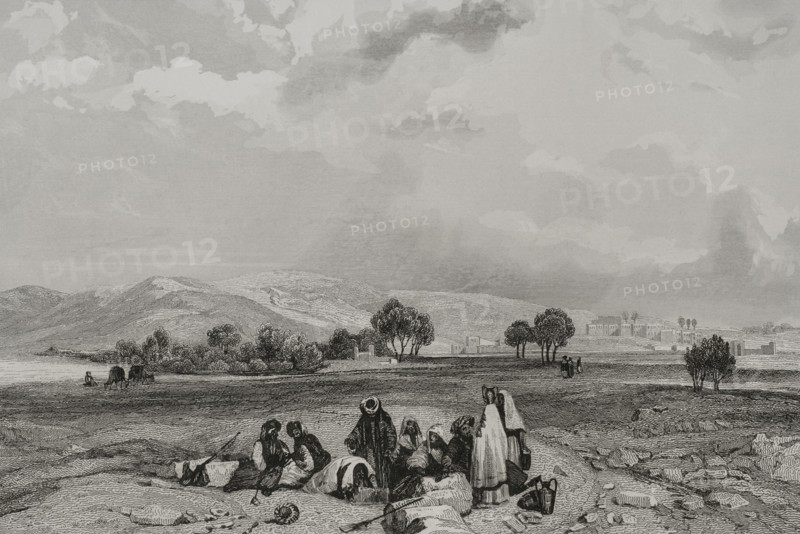 Canaan, 1840.  Creator: Émile Rouargue.