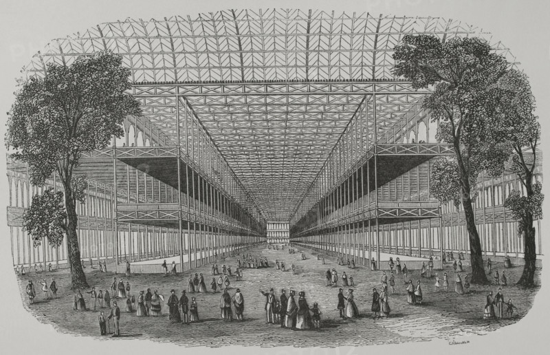 Universal Exhibition held in London in 1851, (1856).  Creator: Cabanach.
