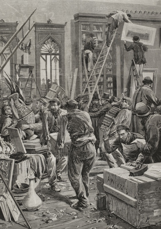 Universal Exhibition of 1878, Paris, France, 1878. Creator: Bernardo Rico.